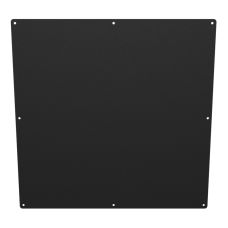 18x18 Solid Panel - Black Wrinkle