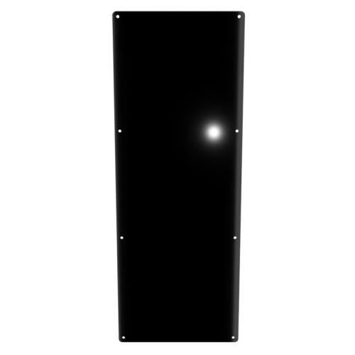 24x9 Solid Panel - Mirror Black