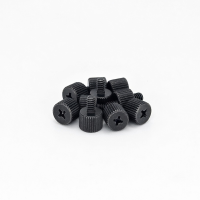 6-32 Black Thumb Screw (10 pack)