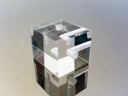 Polished Acrylic Assembly Cube (leftside)