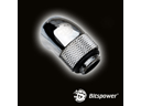 Bitspower - G1/4" Shiny Rotary 45 degree adapter