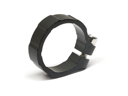 Lamptron Anodized Hose Clamp - Black 3/4 OD