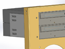 2 x 5.25 Optical Drive Brackets