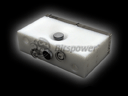 Bitspower - 525 Bay Reservoir POM - White